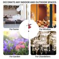 thumbnail image 4 of Carillón de viento adorno colgante de metal con dijes de luz solar colgante de araña de prismas Hugtrwg Para estrenar, 4 of 7