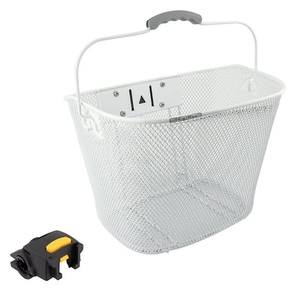 Sunlite Basket Front Mesh QR Standard White W/Bracket