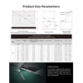 thumbnail image 5 of VIVIDSTORM-Movie Screen Motor Rollable Foldaway portable Screen with all white cinema PVC, 4k 3D HD gaming/Office room,Compatible with Standard projector,VWSDSTWA100H, 5 of 5
