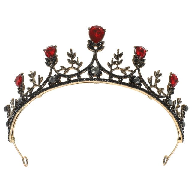 MasteelfCA 1Pc Retro Rhinestone Crown Hairband Bridal Hairband Wedding Dress Hair Decor