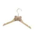 thumbnail image 2 of Percha para ropa de niños Macarena Oso Caqui 33 cm x 13 cm, 2 of 8