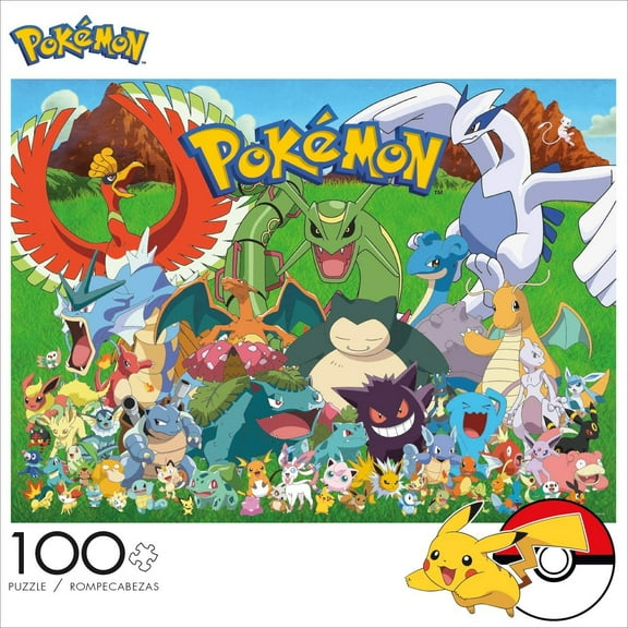 Buffalo Games Pokemon Fan Favorites 100 Piece Jigsaw Puzzle