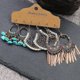 thumbnail image 4 of 12 Ps Fash Hollow Pendant Earring Set. Bohemian Earrings. Tassel Rings, 4 of 5