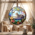 thumbnail image 3 of Acrylic Jigsaw Puzzle Suncatcher, Stained Glass Style Puzzle for Adults, DIY Sun Catchers Indoor Window, Home Decor, Creative Gift for Mothers Day, Birthday, Mom, Grandma, 3 of 8