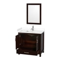 thumbnail image 3 of Wyndham Collection WCS141436SWHWCUNSM24 Sheffield 36" Free Standing Single Basin Vanity, 3 of 7