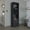 Black, variant on Versatile Storage Cabinet - Use in Garage, Bedroom, or Kitchen