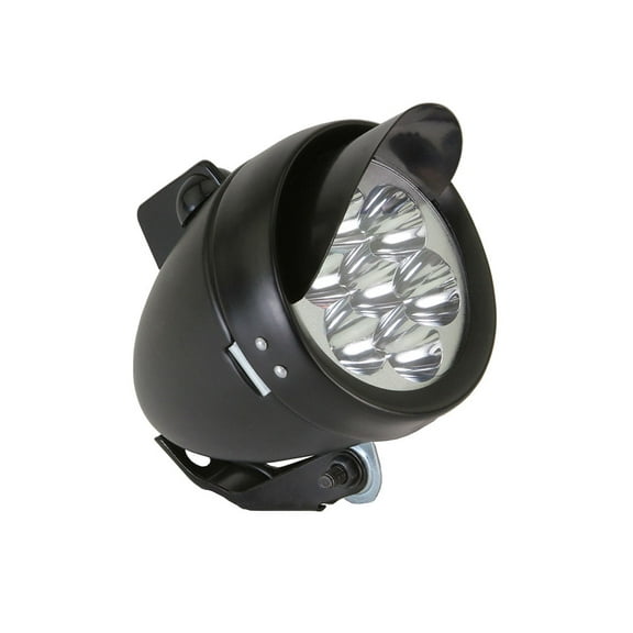 Bike Bullet Light 7/Led Bulb L-7 Black.