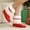 🔥 Red, variant on Msgweeeg Winter Boots for Women Boot Women Fashionable and Casual Versatile Trendy and Cool Red Cute Bow Flat Bottomed Sleeve Winter Warm Short Snow Boots