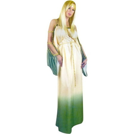 Adult Grecian Princess Costume~Medium 8-10 / Green