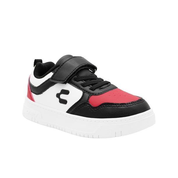 Tenis Urbano Para Niño Charly® Color Blanco Rojo Vulcanizado blanco 20