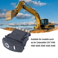 thumbnail image 5 of Mioren Rocker 2144695, Rocker Switch Aging Resistant Backhoe Loader Rocker Switch for Industrial Use, 5 of 7