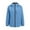 Blue, variant on PMVFHDE Rain Ponchos for Adults Women Ski Jacket Warm Coat Windbreaker Hooded Raincoat Jacket Grey,M
