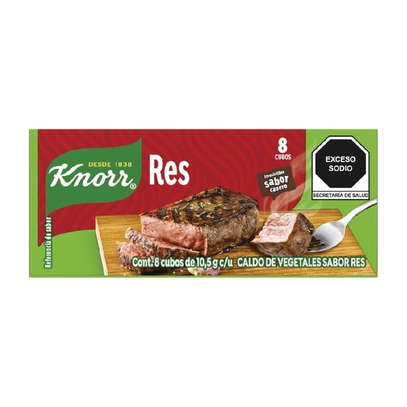 Caldo de Res Knorr 8 Cubos