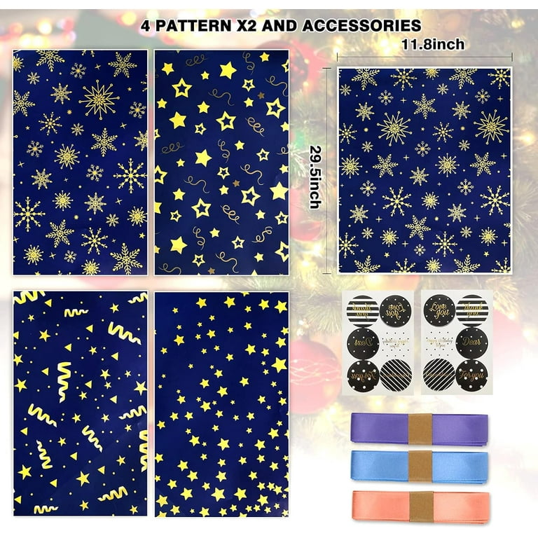 Premium AI Image  Navy christmas wrapping paper hunter green wrapping paper  ribbon store