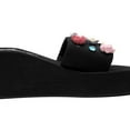 thumbnail image 4 of IROINNID House Slippers, Indoor Shower Shoes Slippers for Couple Comfy Casual Floral Non-Slip Slipper, 4 of 7