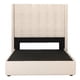 thumbnail image 1 of Box Base Cama Matrimonial + Cabecera Titan Verde Dicasa, 1 of 10