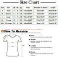 thumbnail image 3 of OKBOP Knit Tops for Women,Fashion Short Sleeves Crewneck Heart-Shaped Print Casual Loose T-Shirt Short Sleeve Blouses for Women Halloween T Shirts for Women, 3 of 8