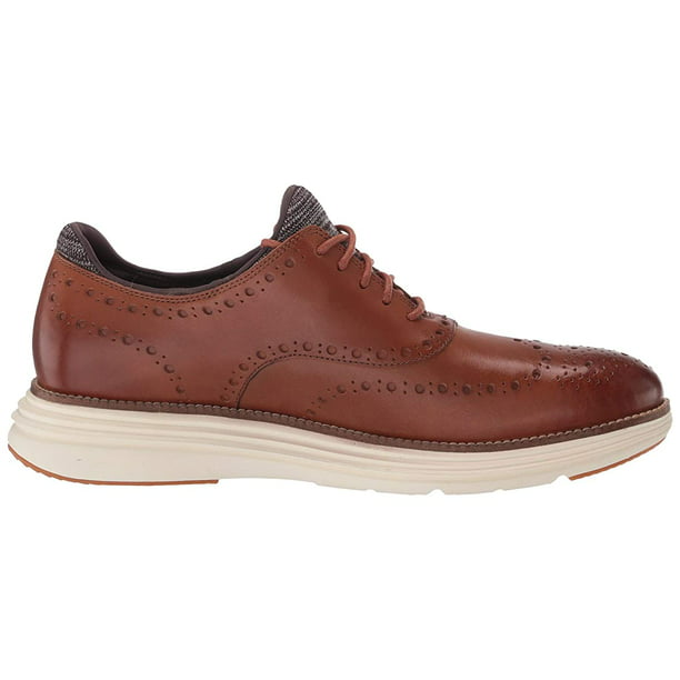 Cole Haan Original Grand Ultra Wing Ox CH British Tan Leather/Ivory ...