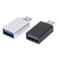 thumbnail image 4 of Adaptador convertidor USB Micro OTG para ordenador portátil, teléfono, PC, Gamepad, carga de transferencia de datos, 2 uds., 4 of 8