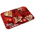 thumbnail image 2 of Bienvenido Christmas Door Mat Decoración para el hogar 16x24 pulgadas Novedad Antideslizante Alfombra Alfombra Alfombra para baño Regalos de año Estilo 1 Sunnimix Alfombra de área de cocina, 2 of 8