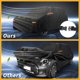 thumbnail image 5 of Funda para automóvil impermeable para todo clima, protección exterior completa contra el sol y la lluvia, con tiras reflectantes, negra para Mini Cooper 4DR, 5 of 7