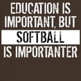 thumbnail image 3 of CafePress - Softball Is Importanter T Shirt - Men's Classic Graphic Cotton T-Shirt, 3 of 4