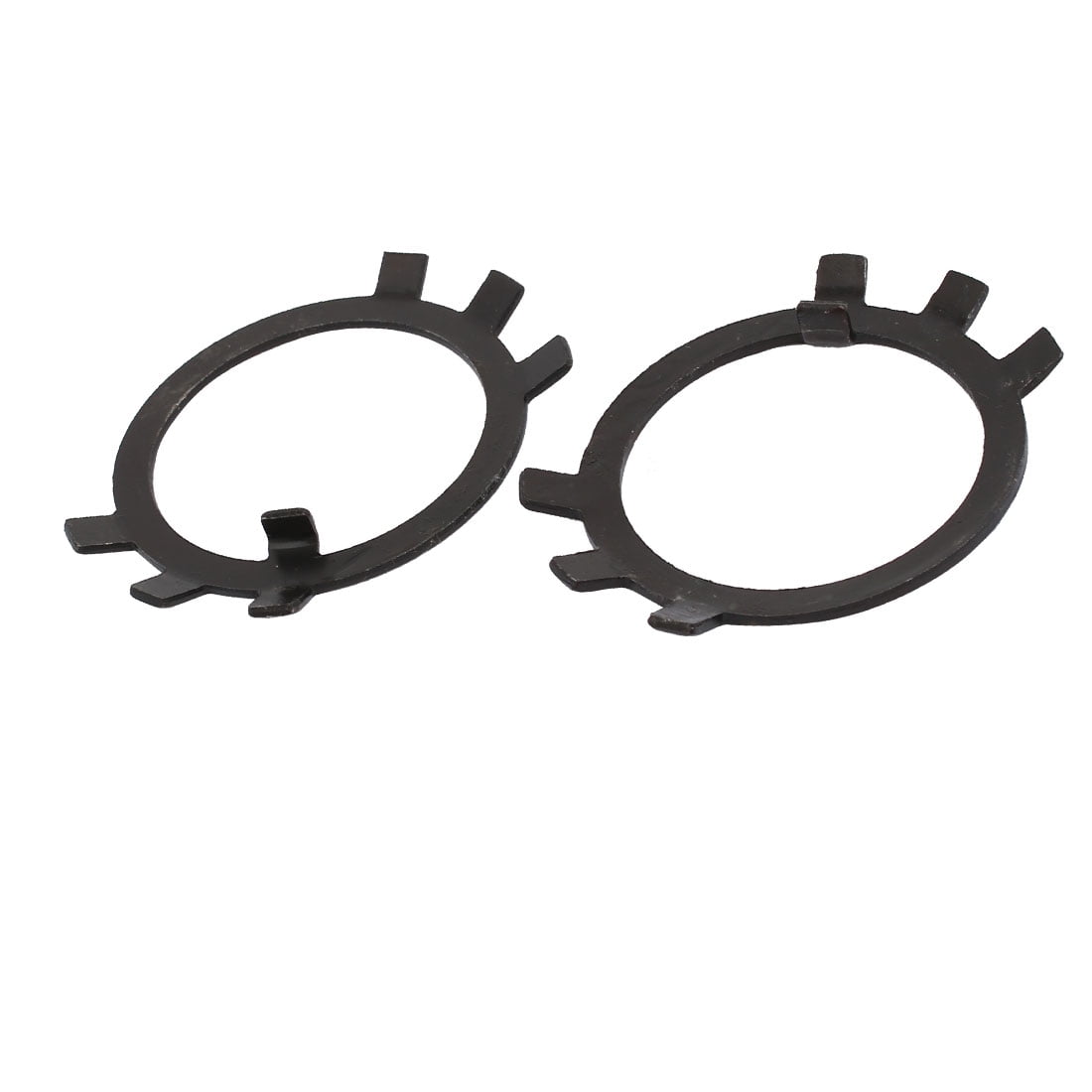 30pcs M40 Carbon Steel External Locking Tab Spindle Washer for Round