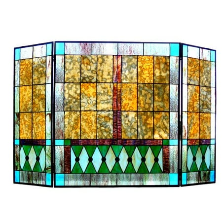 Chloe Lighting 3 Panel Fireplace Screen Walmart Com