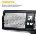 thumbnail image 4 of Xprite Decoy Series Windshield Visor 48 LED Strobe Lights - Green, 4 of 7