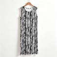 thumbnail image 2 of Yutgune Nightgowns for Women Floral Print Sleep Dress Sleeveless Soft Nightshirt Sleepshirt Sleepwear Lightweight Pajamas, 2 of 6