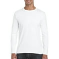 thumbnail image 2 of Gildan Mens Soft Style Long Sleeve T-Shirt, 2 of 5