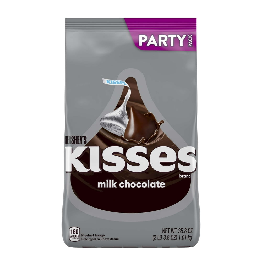 Hershey's Kisses, Milk Chocolate Candy, 35.8 Oz.