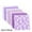 Purple, variant on Qianying Quilting Fabric Misscrafts 7pcs 25 x 25cm Cotton Fabric Making Supplies Craft Patchwork Fabric Bundle Fat Quarter Pre-Cut Quilt Squares for Sewing Scrapbooking