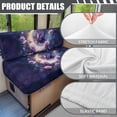 thumbnail image 6 of XYZCANDO Moon Butterfly RV Dinette Cushions Comfortable RV Dinette Cushion Covers for Women Couch Cushion Covers Universal Loveseat Sofa Chair Cover Furniture Protector Camper Purple, 6 of 7
