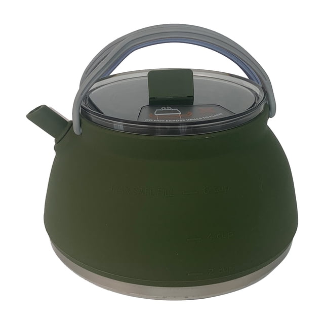 Hervidor Portátil Silicona 1 5 L para Acampar Con Picnic
