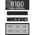 thumbnail image 2 of TOPPING B100 Mono Block Power Amplifier - 100W Output,151dB SNR/DNR, Balanced/Single-Ended Inputs, 3 Gain Modes, 12V Trigger, 2 of 7