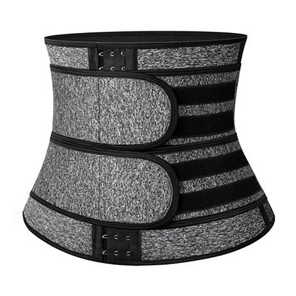 Baberdicy Shapewear Women Workout Hot Sweat Waist Trainer Corset Gym Sports Workout Fitness Trimmer Belt for Double Firm Control Compression Abs Belt for Women Faja De Mujer