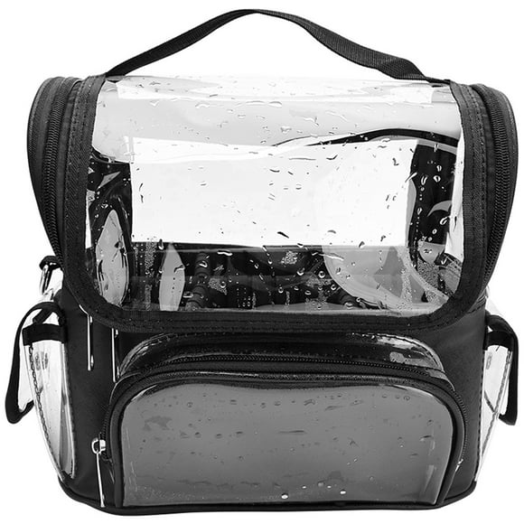 Bolsa de viaje para peluquero, estuche de maquillaje de gran capacidad, organizador de peluquero, bolsa de herramientas de peluquería con cremallera