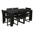 thumbnail image 2 of Fernious 72" Rectangular Dining Table in Dark Gray Finish on Mango Solid Wood, 2 of 4