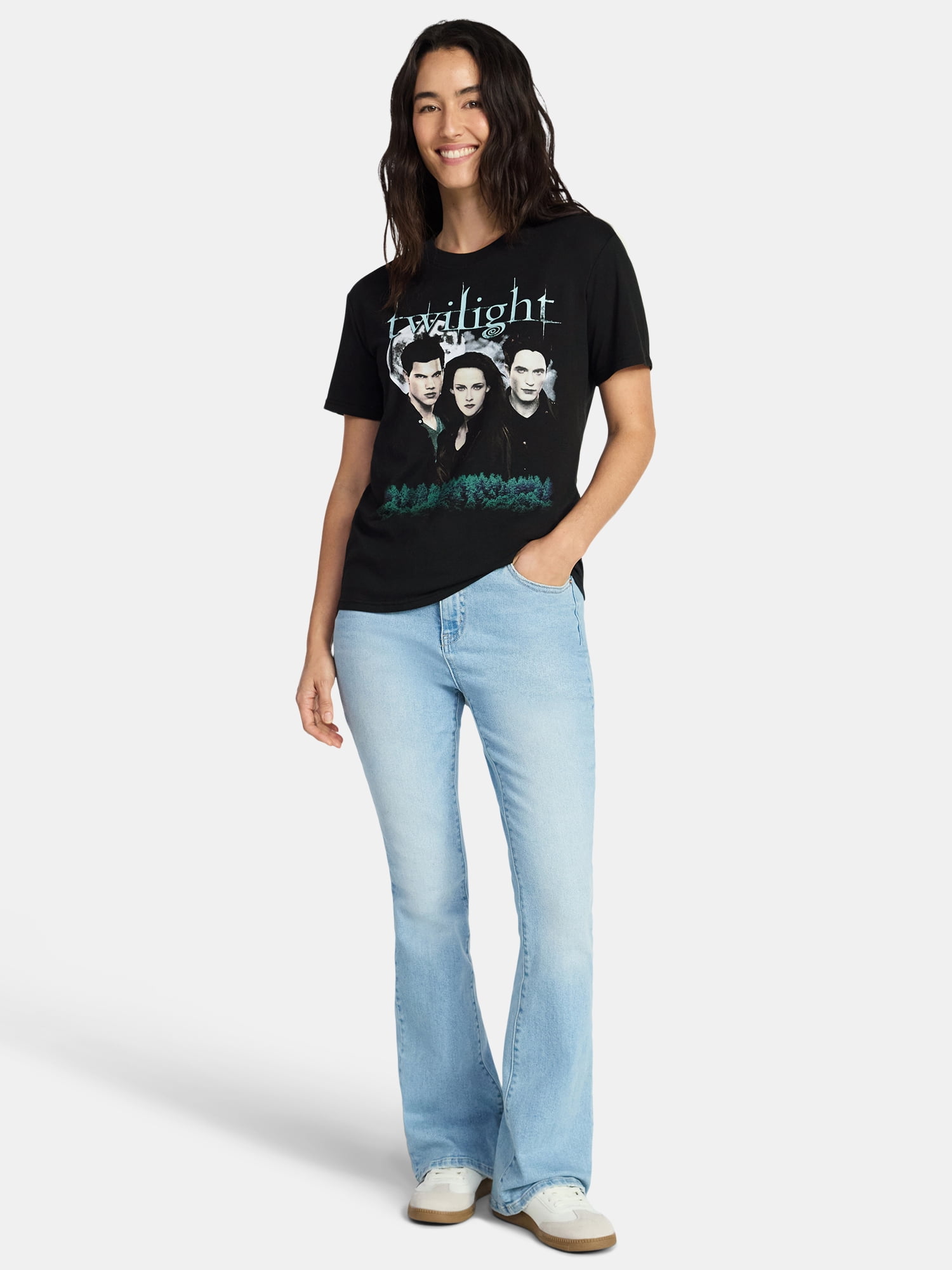 Twilight Women's Graphic Tee with Short Sleeves, Sizes XXS-XXL