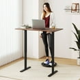 thumbnail image 4 of Costway 48" x 24" Sit to Stand Desk with 3 Memory Settings & Anti-Collision Protection Brown, 4 of 11