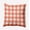 Harvest Orange, variant on 16" x 16" Simply Daisy Gingham Plaid Polyester Accent Pillow, Orchid Qty 1