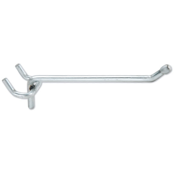 Standard-Duty Peg Hook 4"-Silver