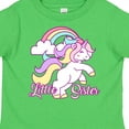 thumbnail image 4 of Inktastic Little Sister Unicorn Girls Toddler T-Shirt, 4 of 5