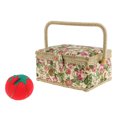 thumbnail image 1 of Organizador De Cesta De Costura Bandeja Extraíble Y Cojín De Sunnimix Fabirc Sewing Basket Organizer, 1 of 8