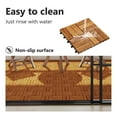 thumbnail image 6 of vidaXL 10 Pcs Acacia Decking Tiles 11.8"x11.8", 6 of 10