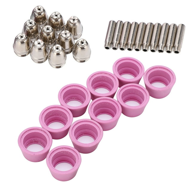 Électrode de Torche de Coupe, Buses de Torche de Coupe Plasma Consommables Kit de Torche de Coupe Plasma Consommables Kit Ultra Responsive