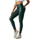 thumbnail image 1 of Pantalones de yoga de cuero PU de cintura alta para mujer - Ajuste compresivo con bolsillos, adecuados para uso informal y ejercicio - Tallas S-XL, 1 of 6