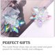 thumbnail image 5 of Billuyoard Paquete de 2 Clips para zapatos de flores de cristal acrílico para boda, fiesta, ropa nupcial, zapatos, sandalias de tacón alto, Artesanía, 5 of 6