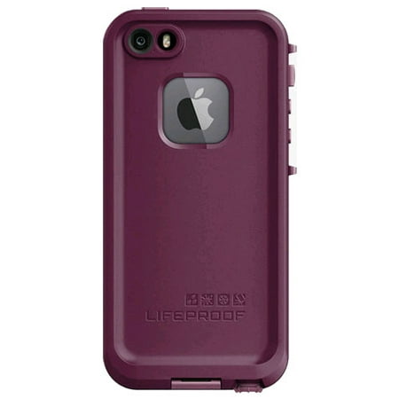 iphone purple lifeproof fre 5s waterproof case crushed se